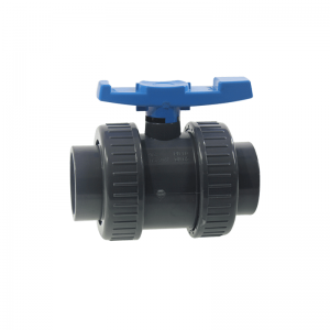 PVC Double Union Ball Valve